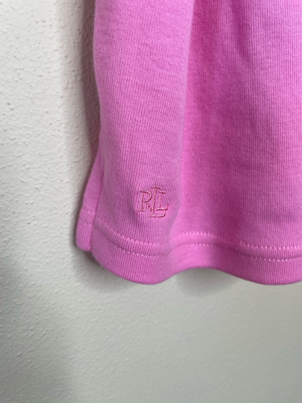 NEW Lauren Ralph Lauren Pink Boatneck Short Sleeve Tee - Picture 3 of 9